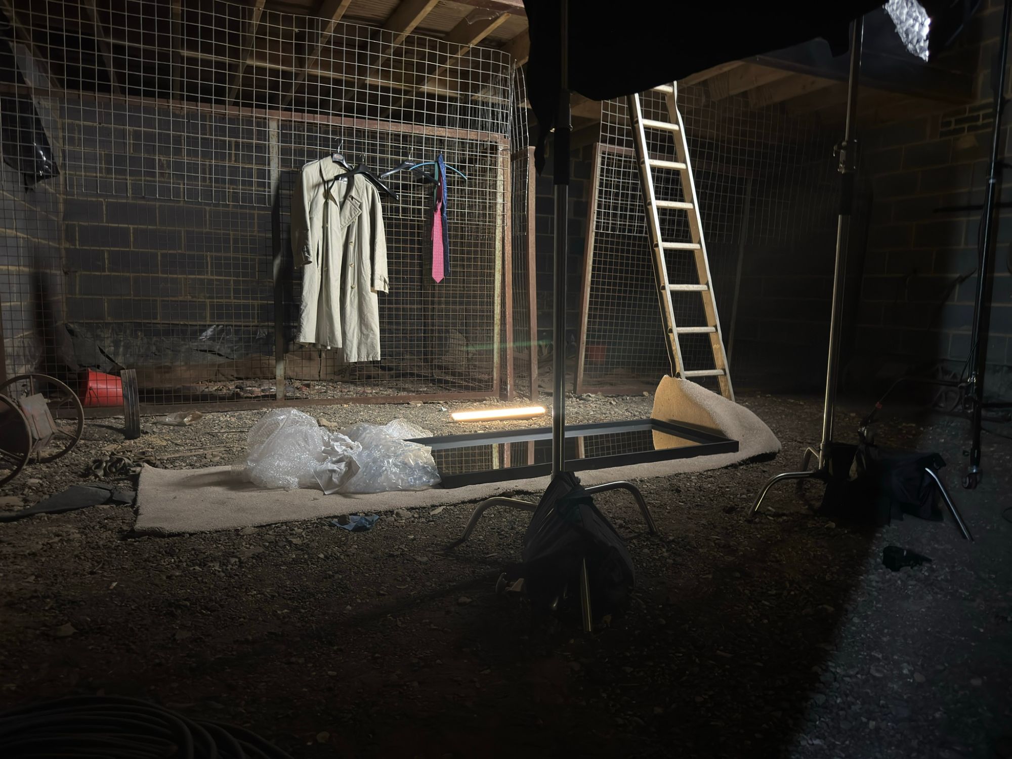Down the Wooden Hill BTS Photo